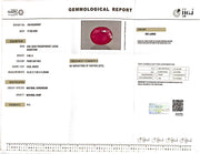 3.66/CT Natural Ruby Stone with Govt. Lab Certificate-16910S209837